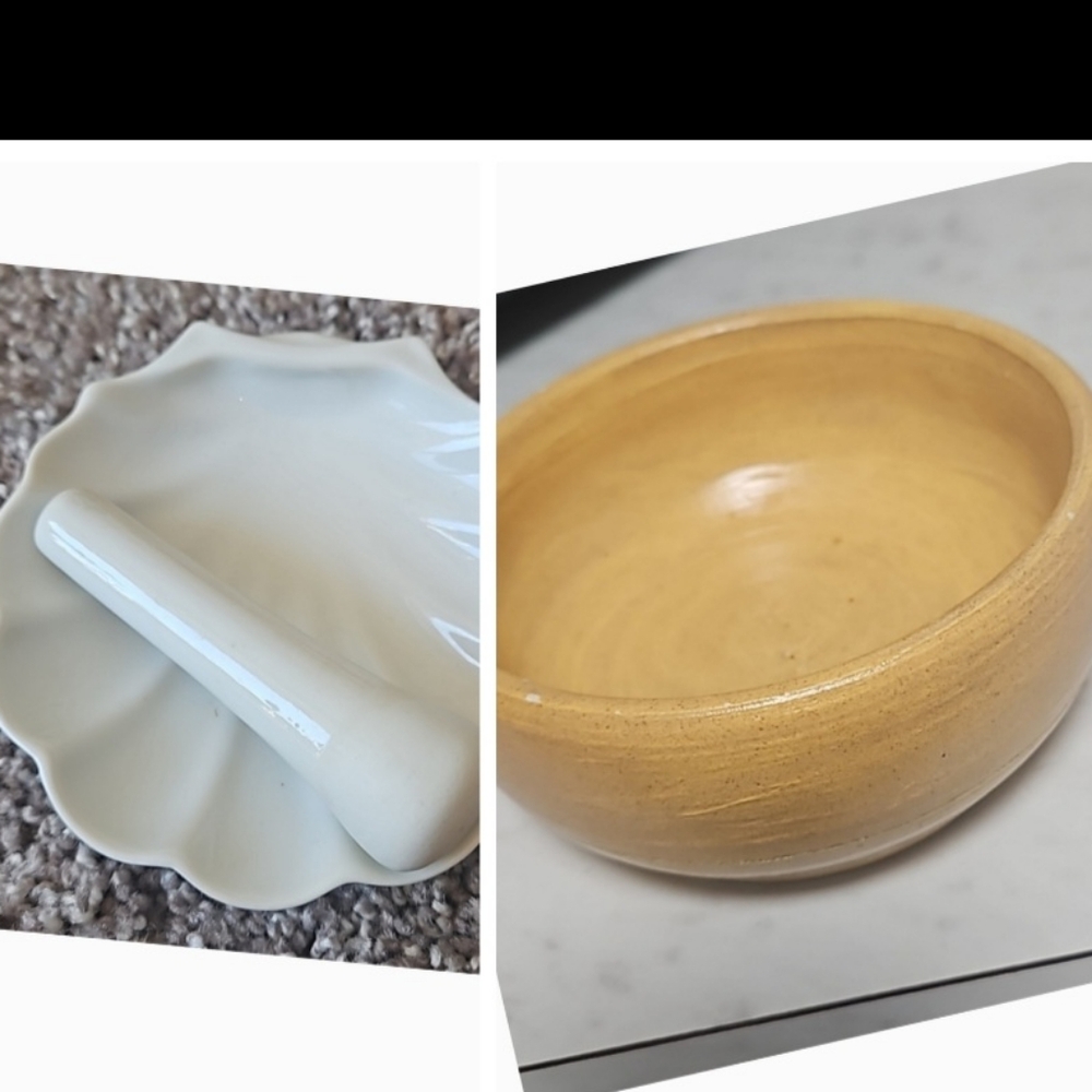 70s vtg Apothecary Pestle for Porcelain Mortar in excellent condition Marked